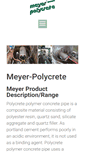 Mobile Screenshot of meyerpipe.com